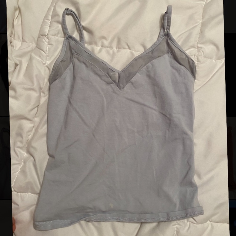 Full Tilt Tank Top with Mesh Detailing on Front